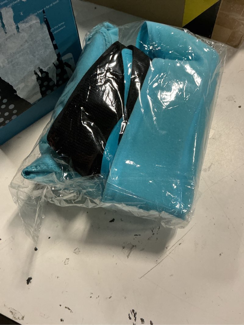 Condition photo showing Good Condition for comfytemp large ice pack for neck shoulders upper back pain relief with straps, reusable gel ice wrap hot cold compress therapy recovery for upper back, cervical injuries, rotator cuff (large, blue) blue large