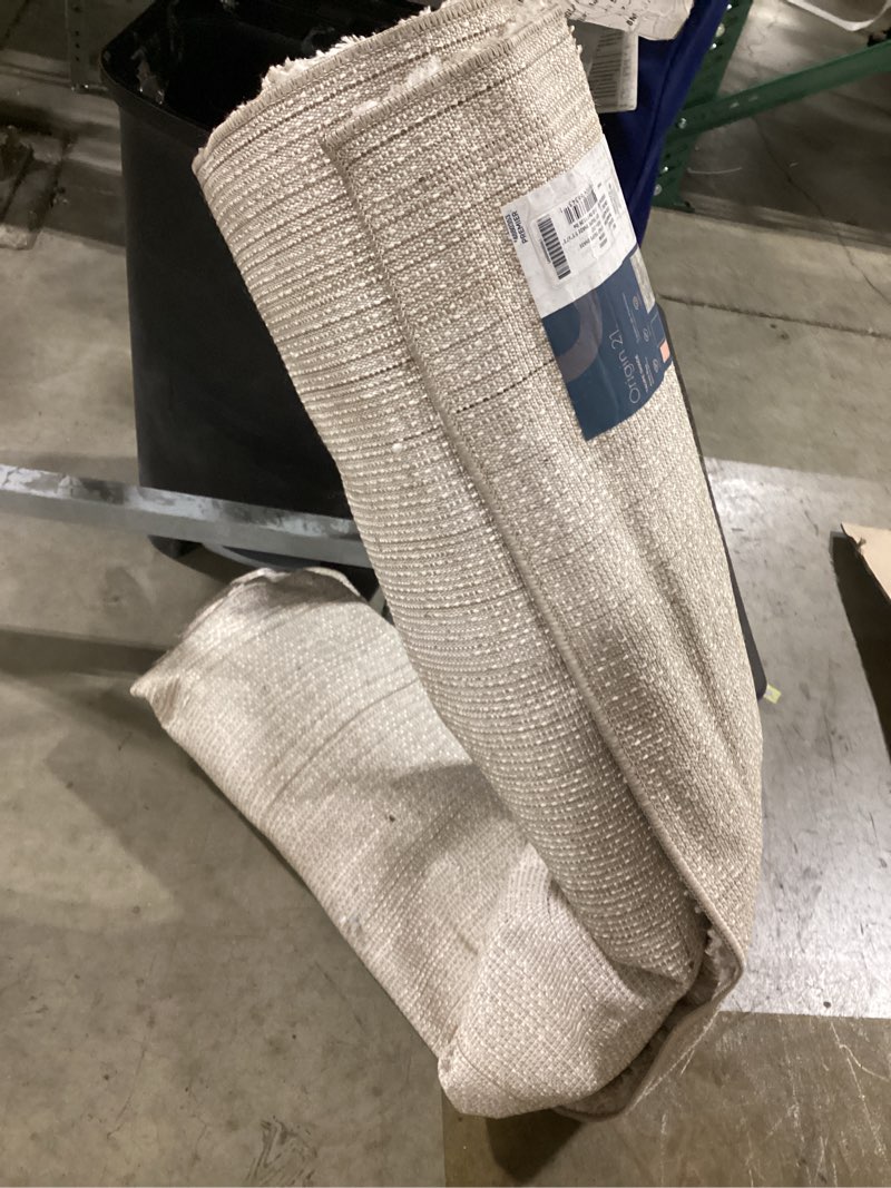 Condition photo showing Good Condition for Origin 21 Taupe Shade 5 x 7 (ft) Loomed Polyester Taupe Rectangular Indoor Abstract Spot Clean