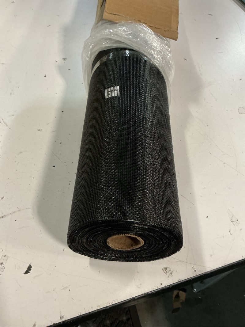 Condition photo showing Good Condition for fiberglass window screen mesh roll - 36"x100', easy-to-cut screen door mesh for windows, pool, porch durable mesh replacement option
