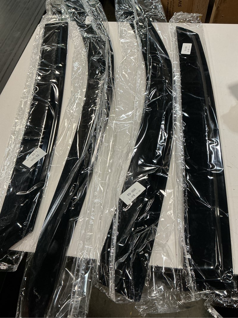 Condition photo showing Good Condition for window visors rain guards for 2022 2023 2024 2025 2026 honda civic, out-channel window vent wind deflectors visors shades for 22 23 24 25 26 civic, for sedan only 2022-2026 honda civic sedan