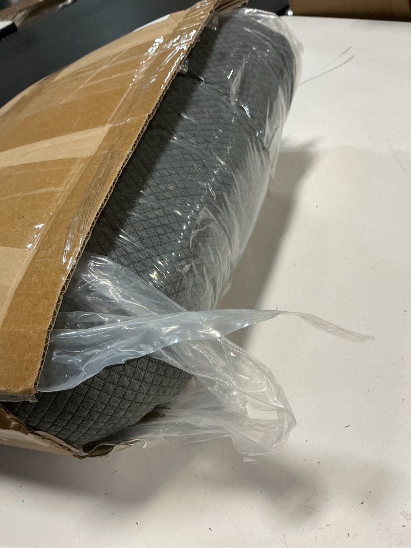 Condition photo showing Good Condition for adult booster seat cushion, car seat cushions for short people/thick office chair booster seat increase field ?of view, for trucks, car, office chair, home, wheelchair,angle lift seat cushion (grey) gray regular