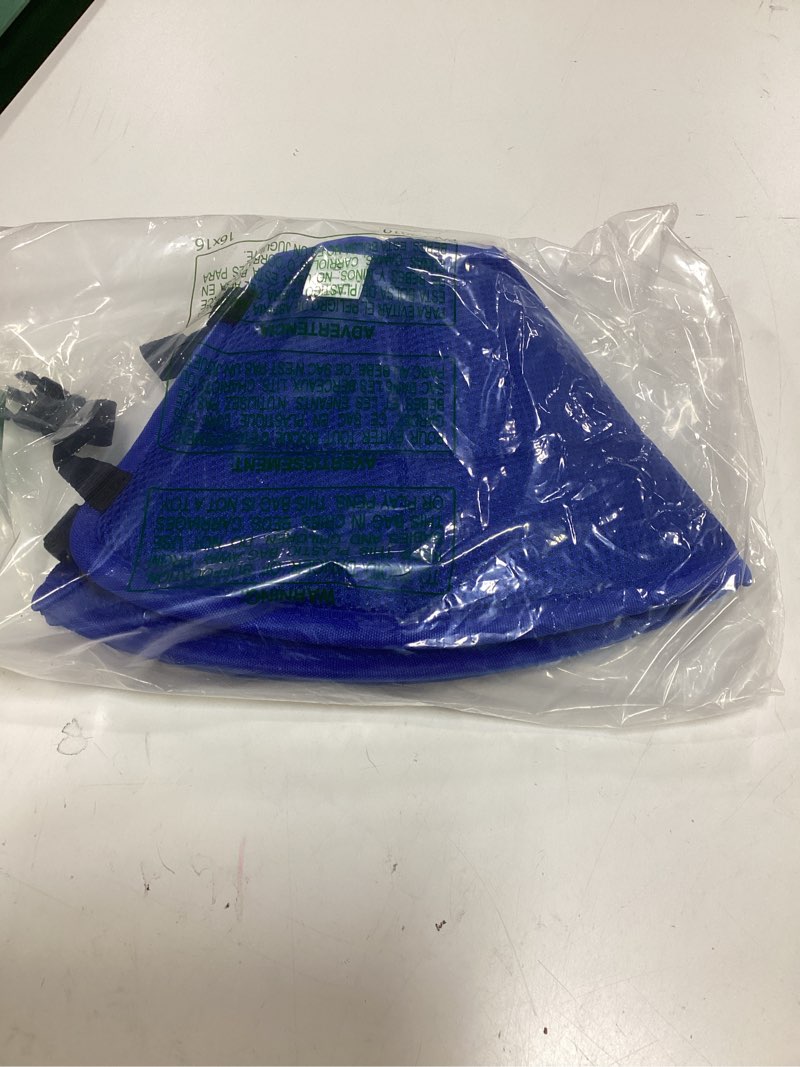 Condition photo showing Good Condition for dog cone collar after surgery, adjustable soft recovery cone for small dogs to stop licking, light-weight comfortable elizabethan collar for dogs anti-bite lick protective wound s(neck girth:9.45"-11.81") blue
