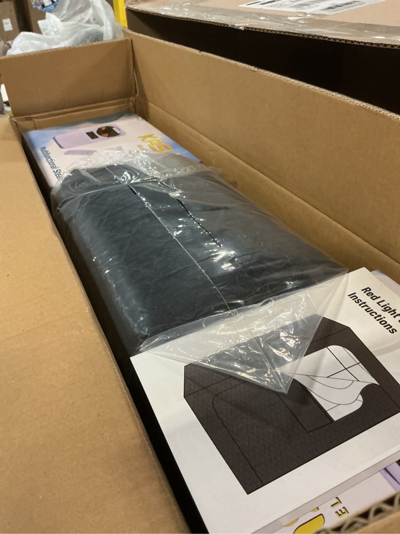 Condition photo showing Good Condition for KASUE Upgraded 2 Person Sauna Box, Portable Infrared Sauna with 5-Layer Waterproof, 2 Steamers, 2 Folding Chair, 71”x 36”x 49” for Indoor, Outdoor, Gym, Spa, Carbon Black