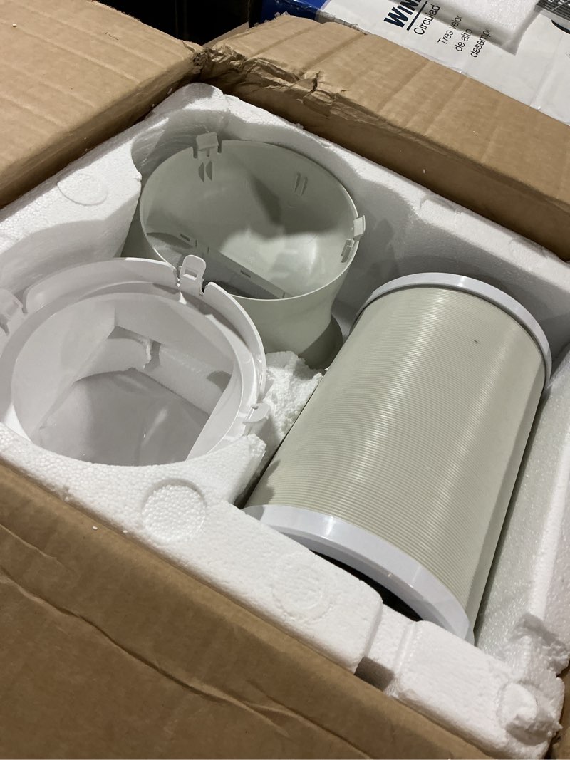 Condition photo showing As Is for portable air conditioner