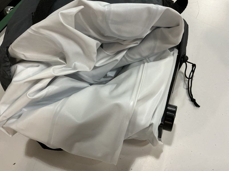 Condition photo showing As Is for (Similar)Intex 64417ED 22in Queen Dura-Beam Comfort Plush High-Rise Inflatable Air Mattress with Built in Pump for Travel and Camping, 600lb Weight Capacity 22\" Grey Queen