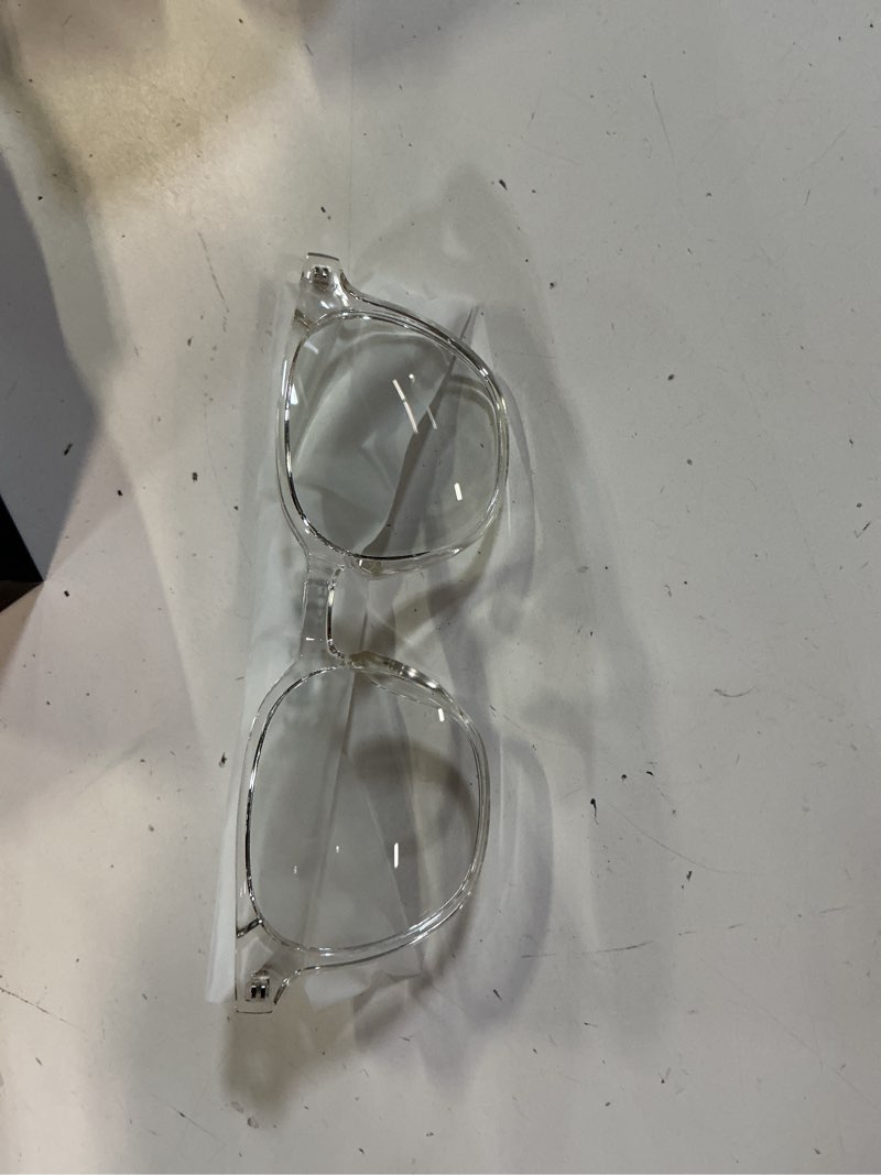 Condition photo showing New/Like New for ai smart glasses bluetooth 5.4 with translation for men women 160+languages color-change lens chat gpt assistant free app translator glasses meeting,driver,travel ck01-transparent-color change len