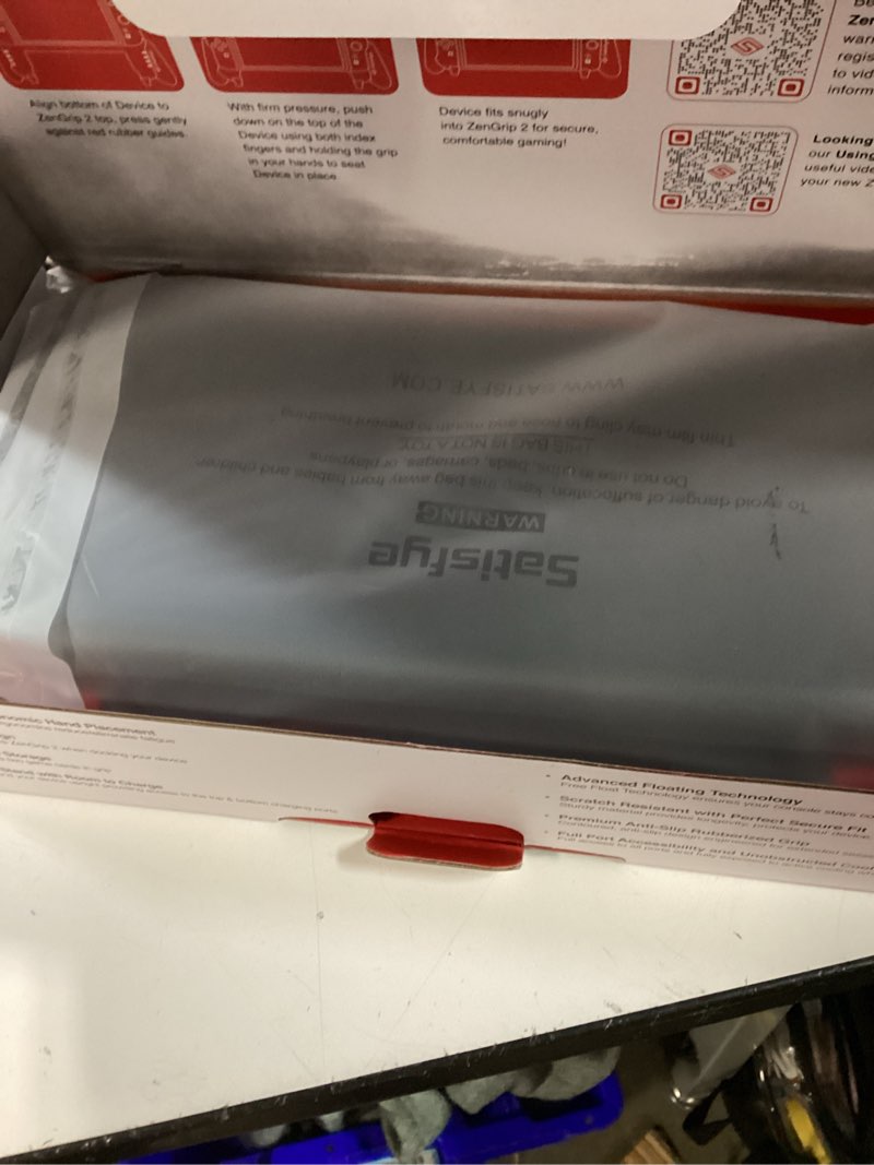 Condition photo showing New/Like New for satisfye – zengrip 2 slim bundle, accessories compatible with nintendo switch 2 - the bundle includes: zengrip 2, slim case (fits switch 2 only) black