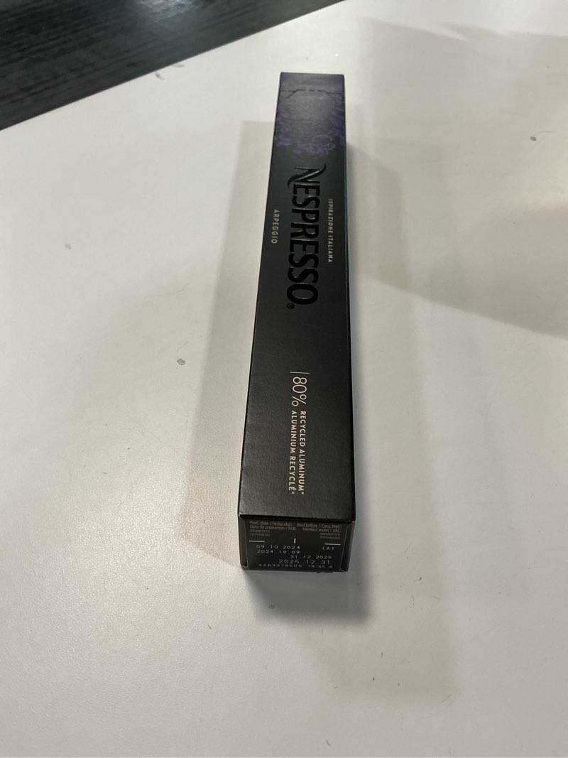 Condition photo showing Good Condition for (Best before 12/ 31 / 2026 )Nespresso Capsules Original Line, Ispirazione Variety Pack, Mild, Medium, Dark Roast Espresso Coffee, 50 Count Espresso Coffee Pods Mild, Medium, Dark Roast Variety Pack 50 Count (Pack of 1)