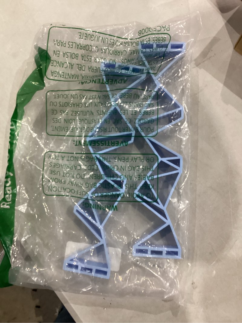 Condition photo showing New/Like New for uptthow stained glass multi-angle plastic wedge tool to hold glass during soldering, essential soldering jig supplies for making glass crafts suitable for diy lovers blue