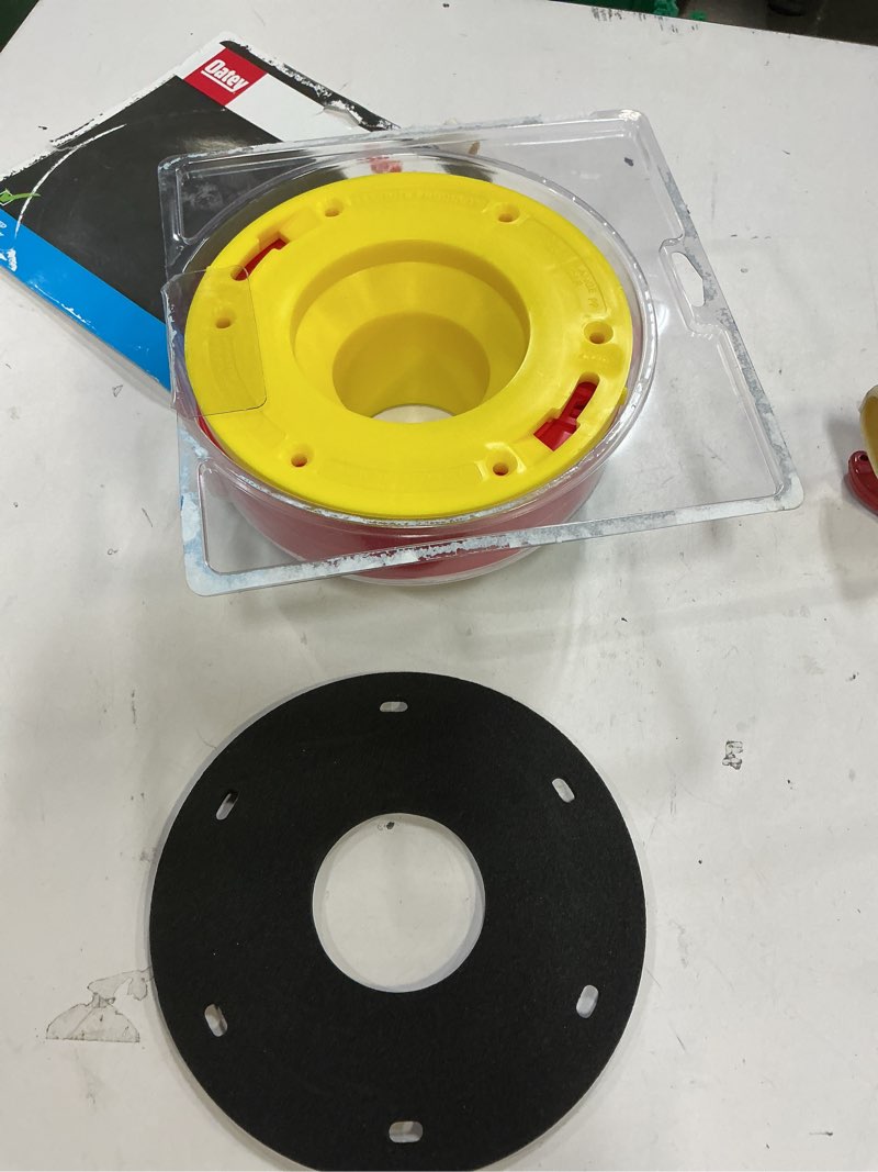 Condition photo showing As Is for set-rite toilet flange extender kit multicolored polyethylene