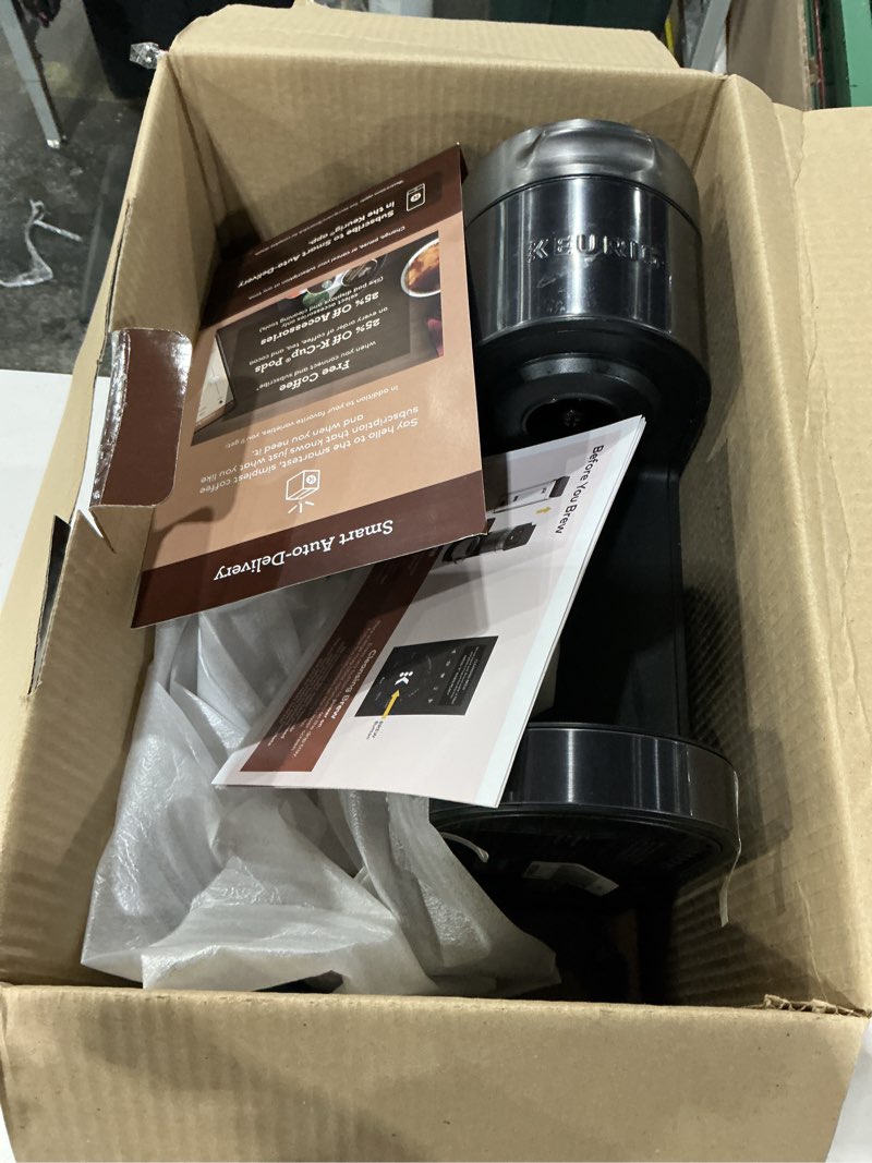 Condition photo showing As Is for Keurig K-Supreme Plus SMART Coffee Maker, Single Serve K-Cup Pod Coffee Brewer, BREWID and MultiStream Technology, 78 Oz, Black Black Maker