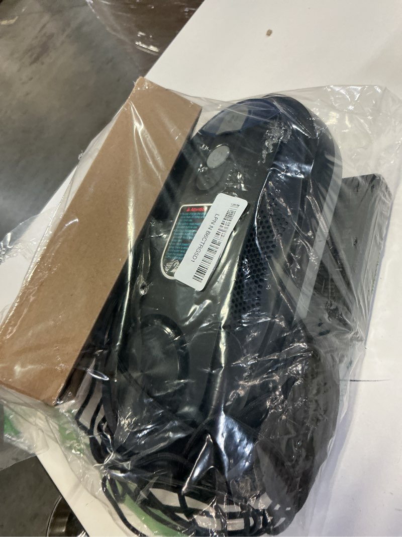 Condition photo showing As Is for kki window cleaning robot, automatic window cleaner robot, dual spray, max 3200pa, ai path planning & edge detection, remote control for high-rise windows, glass,door,10xcloths, x3 (black)