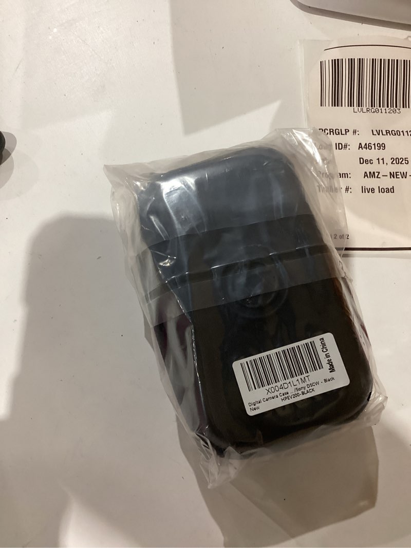 Condition photo showing New/Like New for Camera Case for CAMKORY DC403 FHD 1080P, Kodak PIXPRO FZ55/FZ45 16MP Digital & Vlogging Cameras - Travel Storage Bag with Mesh for Batteries, Cable, Memory Card & Card Reader (Black)