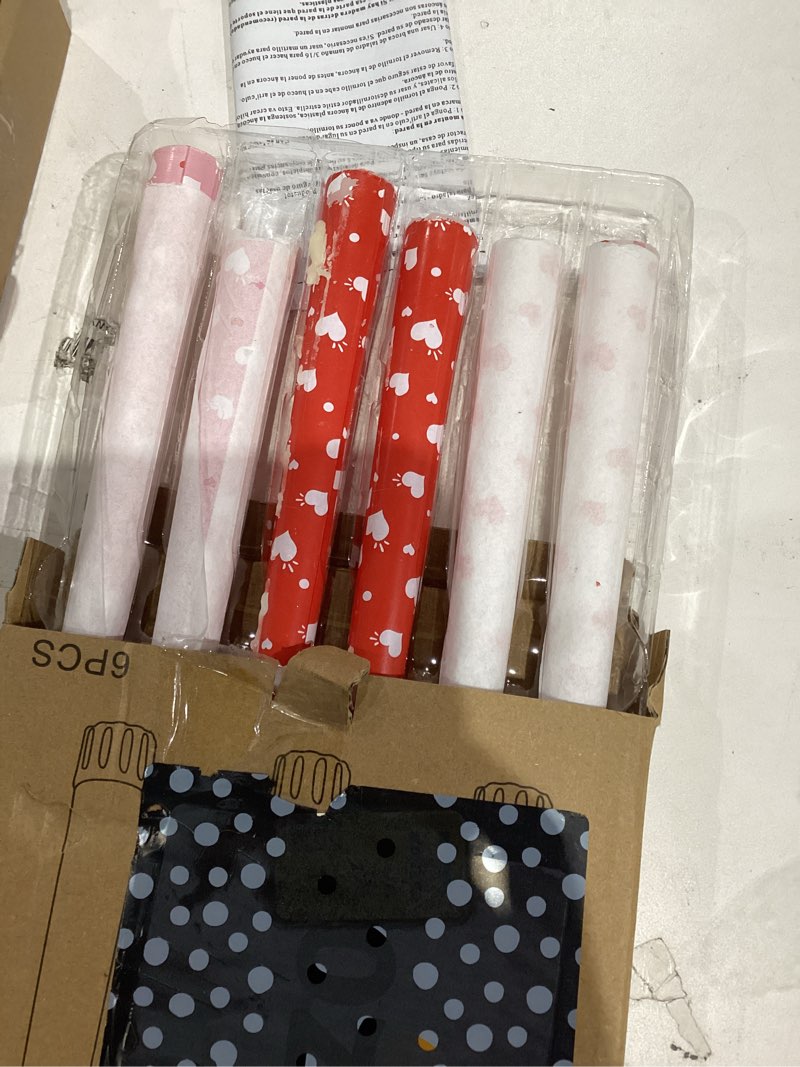 Condition photo showing As Is for EBaokuup 6 Pcs Valentines Heart Taper Candles-10 Unscented Valentine's Day Taper Candles-Red Taper Candles for Valentine Anniversary Home Table Decoration Wedding Holiday Gift Heart-6Pcs