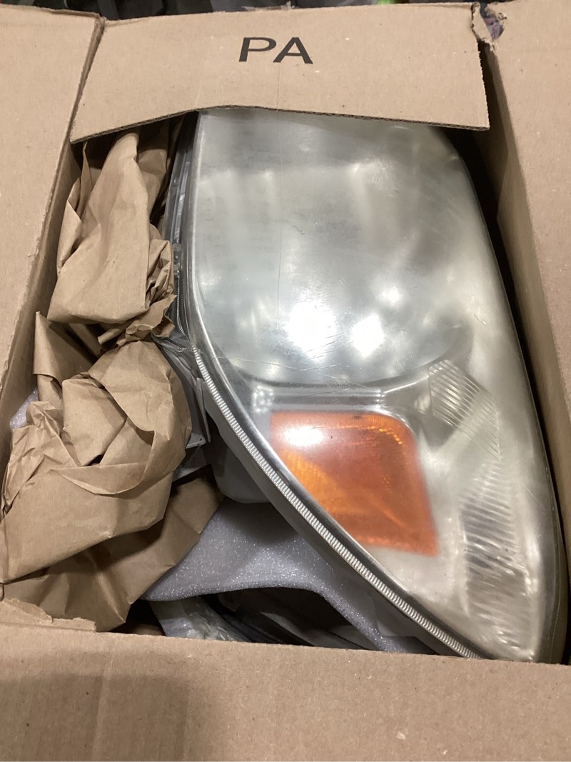 Condition photo showing As Is for Pair Headlights Assembly Set For 2003 2004 2005 Toyota 4Runner Limited SR5 Sport 5-door SUV Replacment Halogen bumper Headlamps(Left+Right) OE Style Black Housing Clear Lens TO2502146 TO2503146