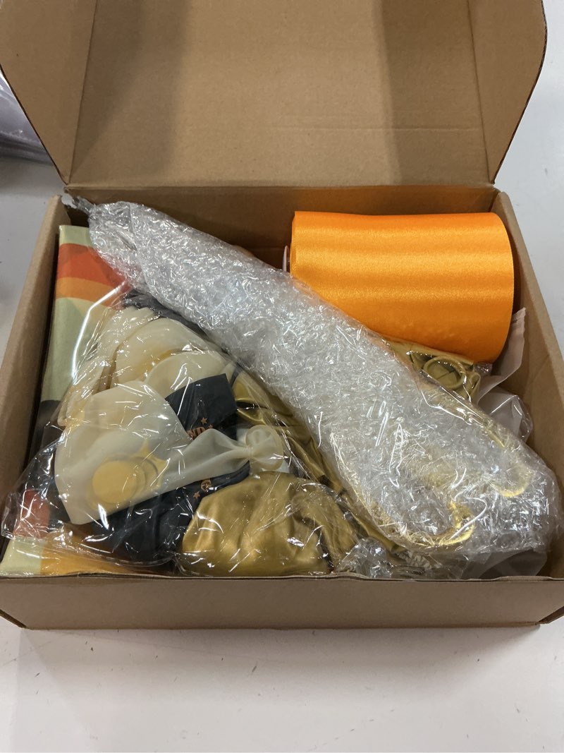 Condition photo showing Good Condition for 55 Pcs Grand Opening Ribbon Decor Cutting Ceremony Kit Include Giant Grand Opening Banner 45 Latex Balloons 4 Bow Scissor Banner Rope 2 Balloon Rope Yellow Ribbon for Business Supplies