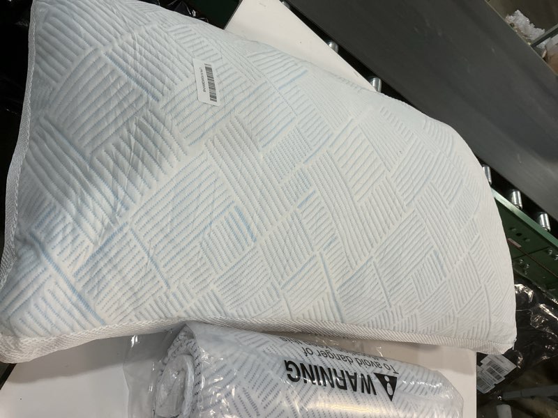 Condition photo showing Good Condition for Lyralith Shredded Memory Foam Cooling Soft Bamboo Viscose Pillows King Set of 2, Adjustable Hypoalle