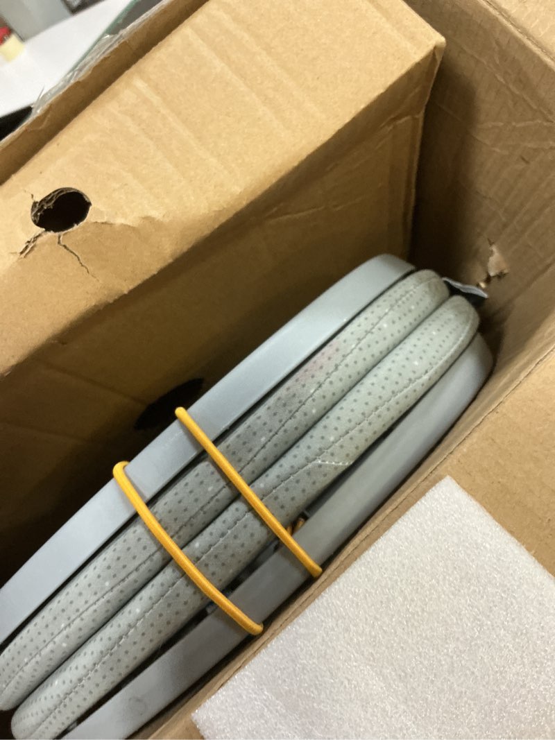 Condition photo showing As Is for Joseph Joseph Pocket Folding Tabletop Ironing Board with Iron Holder and wall mount, Compact Space-Saving , Grey/Yellow Grey/Yellow 35 in Standard