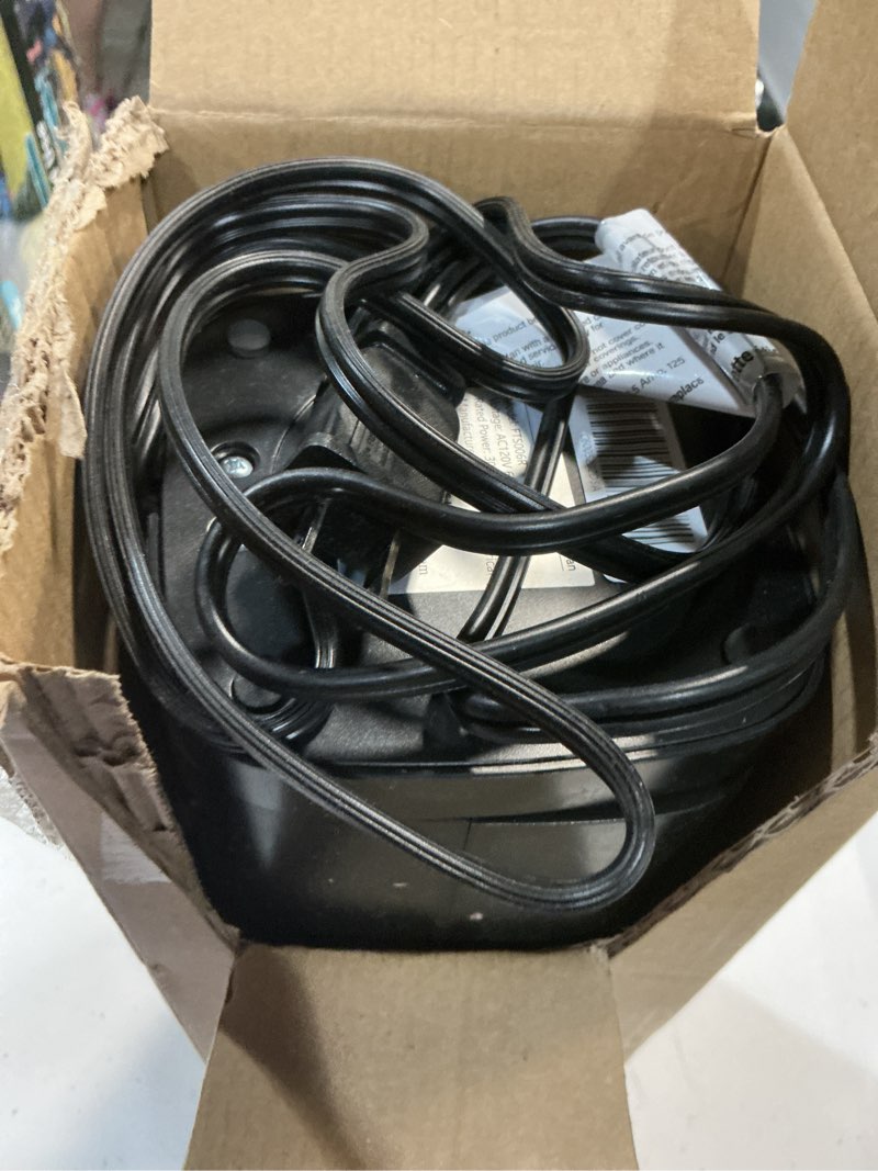 Condition photo showing As Is for fan for bedroom, 13" tower fan with remote, 4 modes 4 speeds max 24ft/s, 70° oscillating desk fan, 12h timer portable fans, cooling fans for office, home black 13”-remote