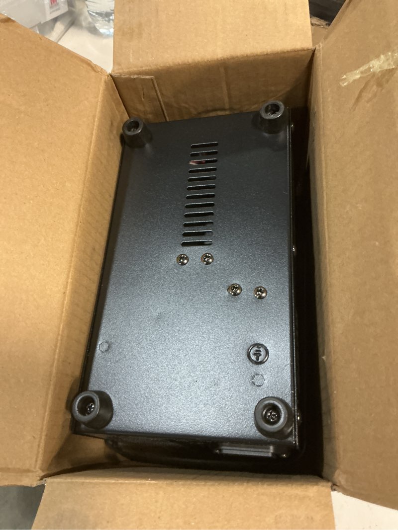 Condition photo showing As Is for agptek fog machine, smoke machine with 12 colorful led lights effect, upgraded auto mode 600w 4000cfm fog & 1 wireless remote,low fluid auto shut-off,good for wedding halloween party and stage effect