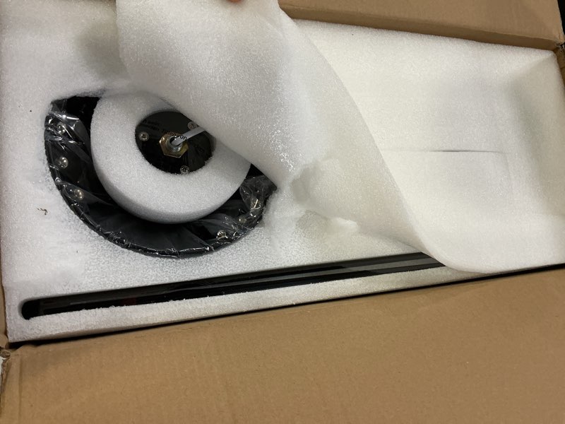 Condition photo showing New/Like New for 52 Inch Ceiling Fans with Lights, Remote Control, 3CCT, Dimmable&Adjustable Wind Speed, Timer Function, Reversible, Quiet, Energy-Saving Ceiling Fan with Light for Bedroom, Living Room Indoor/Outdoor