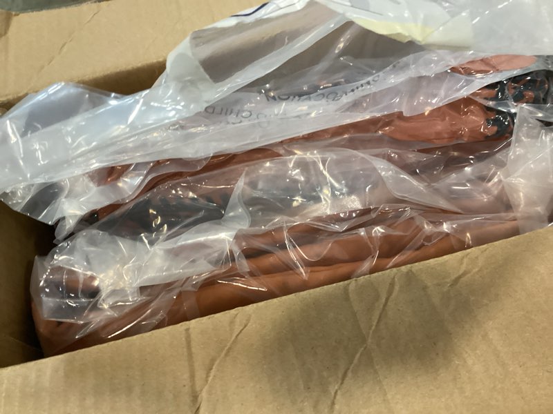 Condition photo showing New/Like New for mairêve embroidery comforter set, boho farmhouse western bedding set, all season bed in a bag comforter set with sheets, pillowcases & shams, burnt orange queen 7 pieces