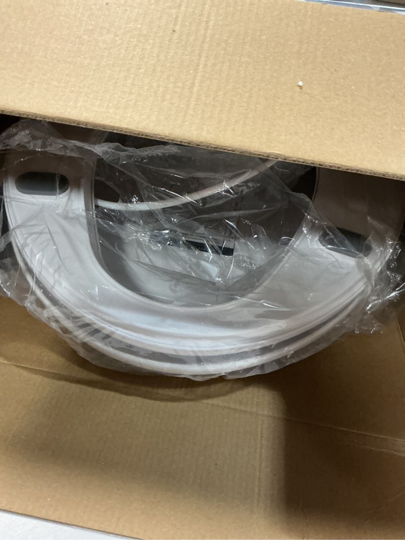Condition photo showing Good Condition for Bidet Toilet Seat, Round, Smart Unlimited Warm Water, Electronic Heated Toilet Seat with Remote Control, Turbo Wash, Dryer, Rear and Front Wash, Slow Closes, Night Light, White, 102DS-W
