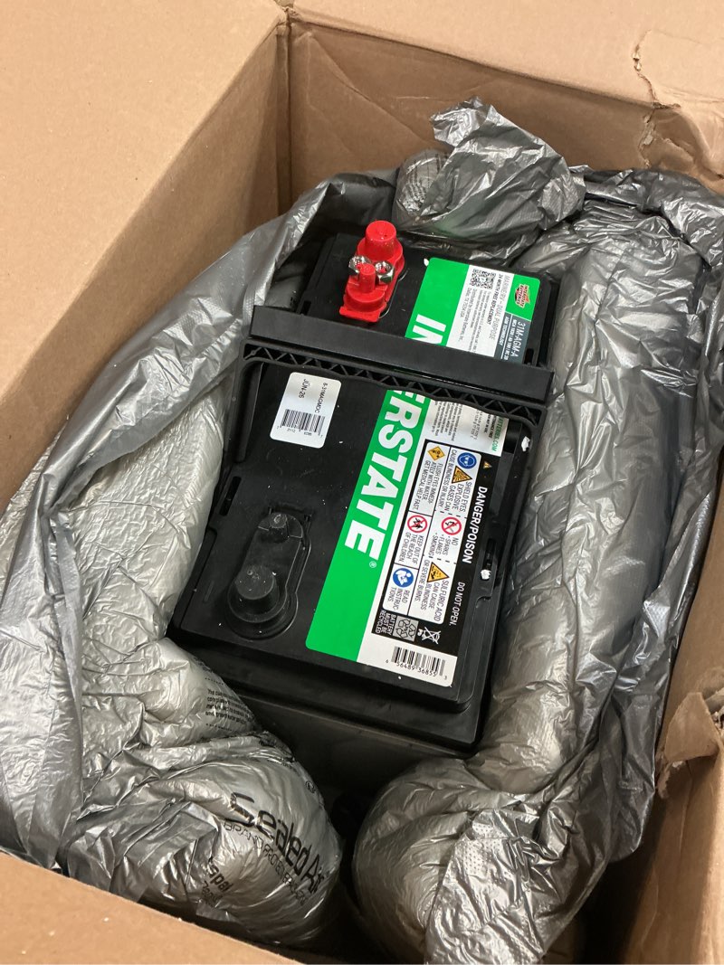 Condition photo showing Good Condition for interstate batteries marine/rv battery 12v 100ah 825cca dual purpose power pure lead agm rv & marine starting replacement battery (group size 31m) boats, rv's (8-31magmdc / 31m-agm-a)