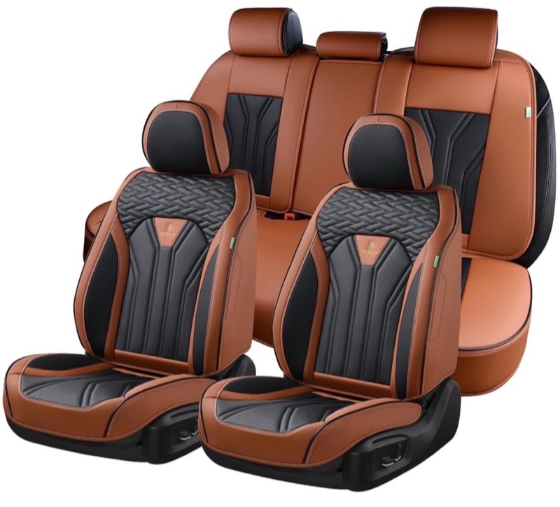 florich car seat covers full set leather automotive seat cover waterproof 5 seats car seat protector