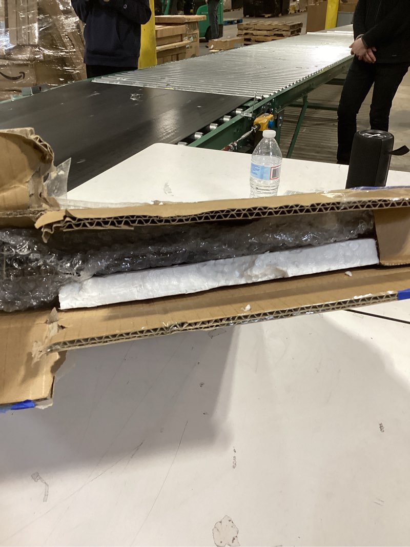 Condition photo showing As Is for Mrocioa 24inch Windmill Distressed Metal Wall Clocks Rustic Large Decorative Clock Oversized Farmhouse Decor,Non Ticking,Battery Operated 24 inch