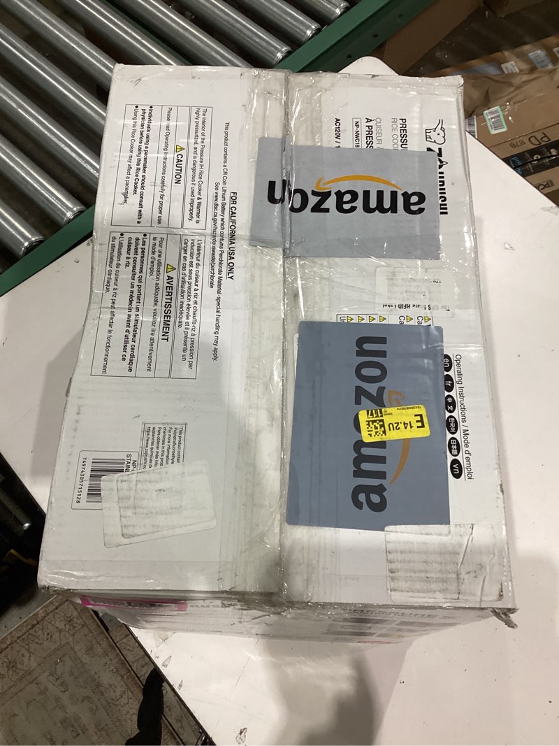 Condition photo showing Good Condition for Zojirushi NP-NWC18 Pressure Induction Heating 10-Cup Rice Cooker and Warmer, Black