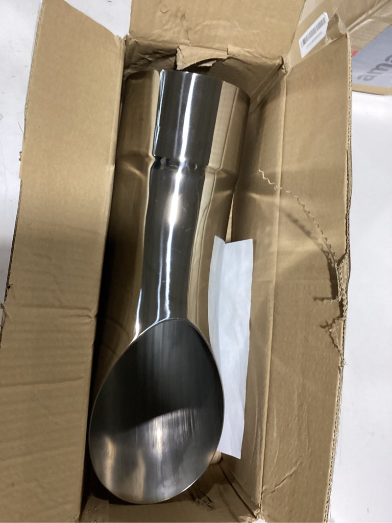 Condition photo showing New/Like New for 5 inch Turn Down Tail Pipe Tips 5" Inlet/Outlet 16" Long Exhaust Tip Stainless Steel Bolt-On Diesel Exhaust Tip