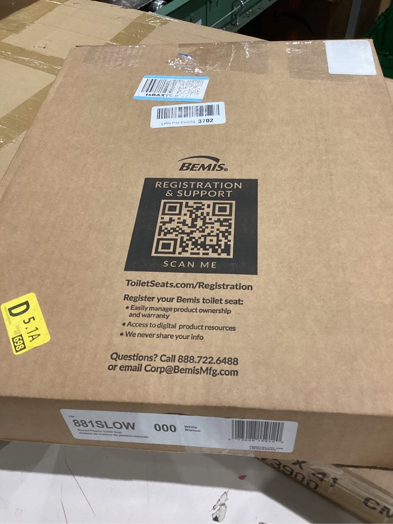 Condition photo showing Good Condition for Mayfair Little2Big? Round Plastic Toilet Seat in White with STA-TITE? Seat Fastening System? and Whisper•Close? Hinge