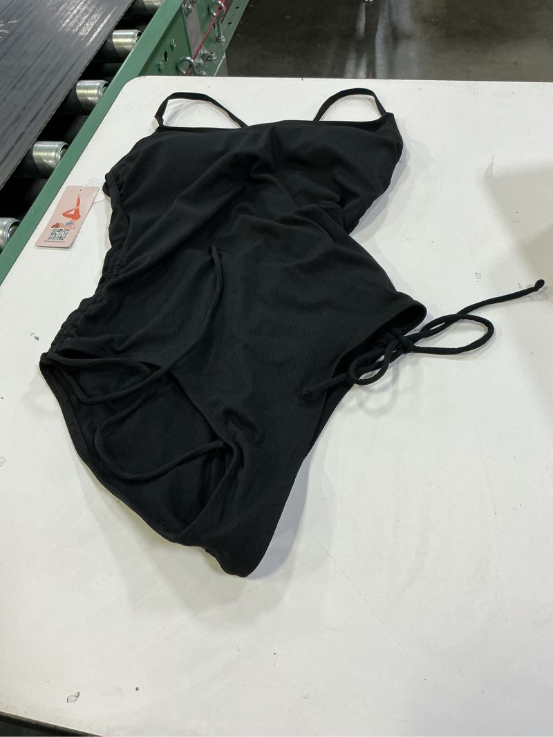 Condition photo showing Good Condition for charmo ribbed one piece tummy control swimsuits for womens tie side bathing suits ladies sexy monokini swimwear