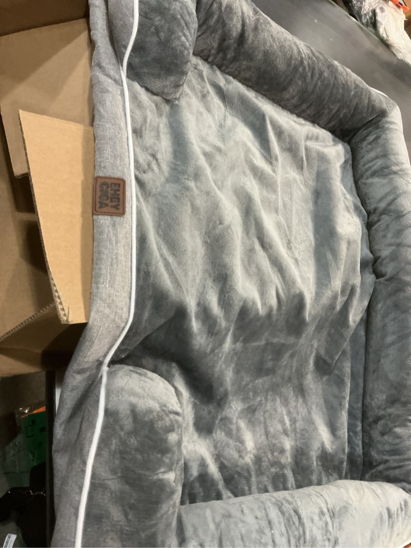 Condition photo showing Good Condition for eheyciga orthopedic dog bed for small dogs no filling cover only gray white