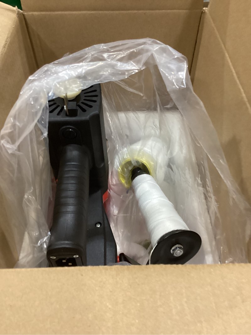 Condition photo showing Good Condition for Babulas Bag Sewing Machine - 2s/bag Heavy Duty Portable Stitching Machine for Woven Bags, Non-Woven Fabrics, Leather | Warehouse & Farm Packing Tool (Red, Corded - 110V AC) Red Corded - 110V AC