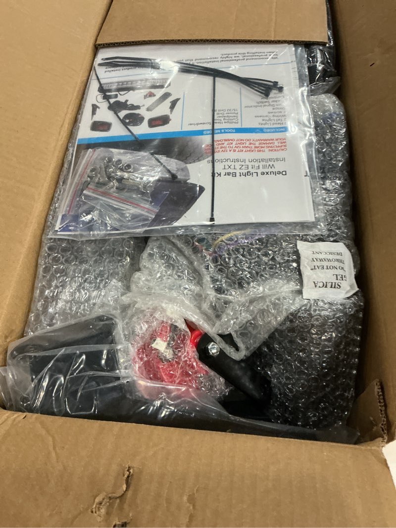 Condition photo showing Good Condition for dr.acces e-z-go txt complete ultimate led light bar kit with turn signals, hazard flasher, horn and brake fits ezgo txt electric golf cart (years 1994.5-2013)