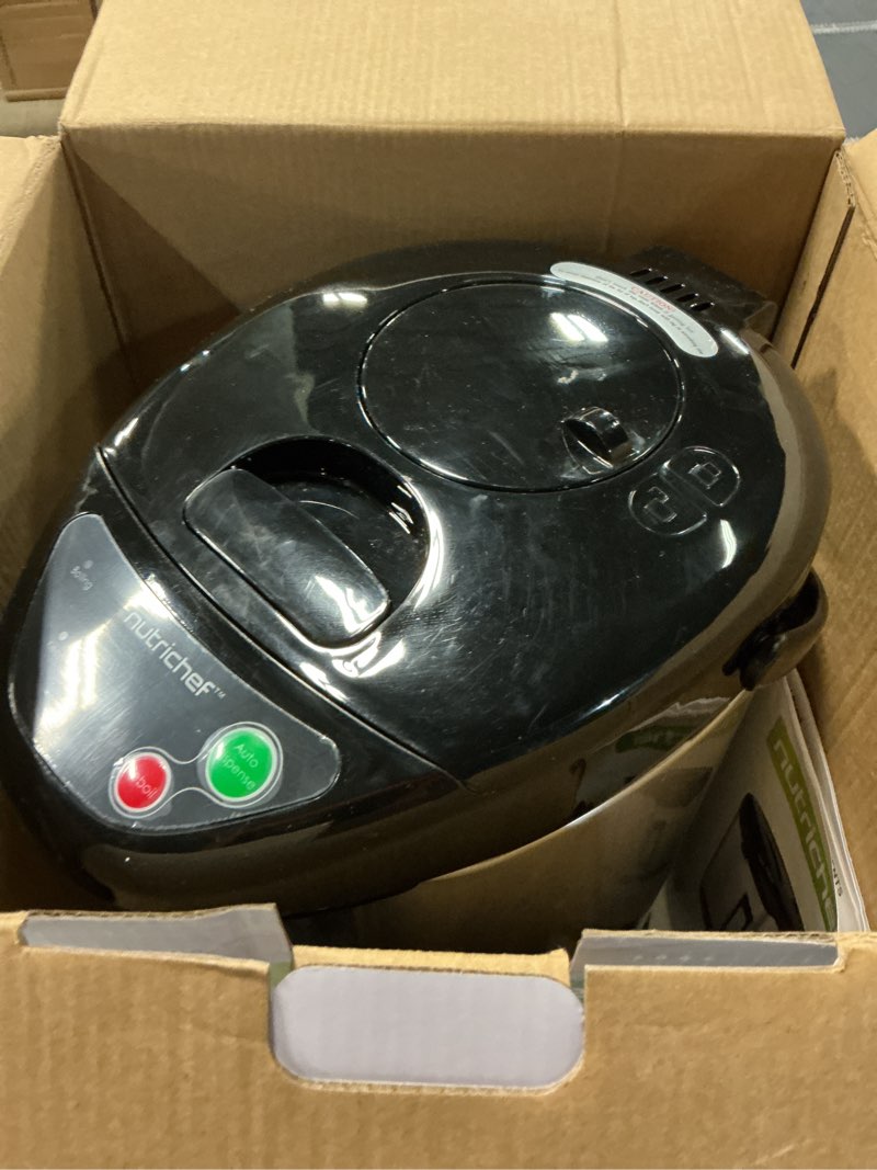 Condition photo showing Good Condition for nutrichef hot water urn pot insulated stainless steel,auto & manual dispense,auto boiler,safety lock shutoff 3.38 qt /3.2l - auto boiler shut off - pkwk43 3.4 quarts