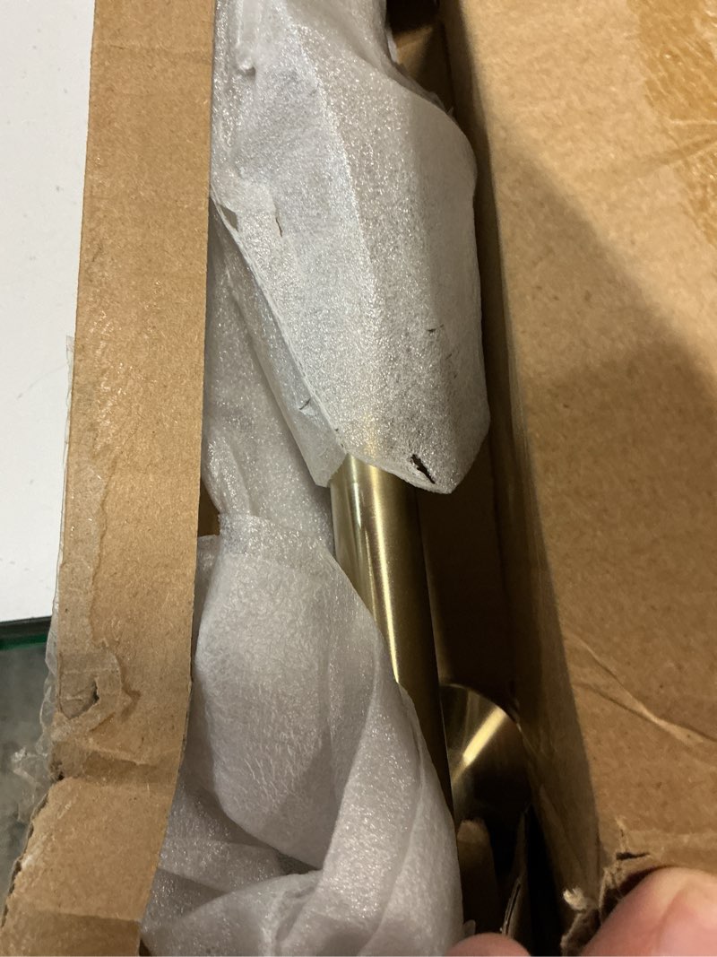 Condition photo showing Good Condition for brushed gold towel bar 24 inch (total length 26-inch), thicken towel rack for bathroom wall, sus304 stainless steel towel rod, modern home decor 26 inch brushed gold