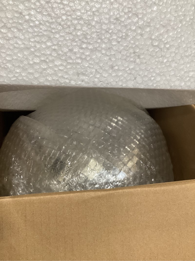 Condition photo showing Good Condition for Youdepot Disco Ball 12-Inch – Large Hanging Mirror Ball Disco Ball Decor for Disco Party Decorations, Weddings, Events, Disco Christmas Decor, and Home Celebrations 12 in