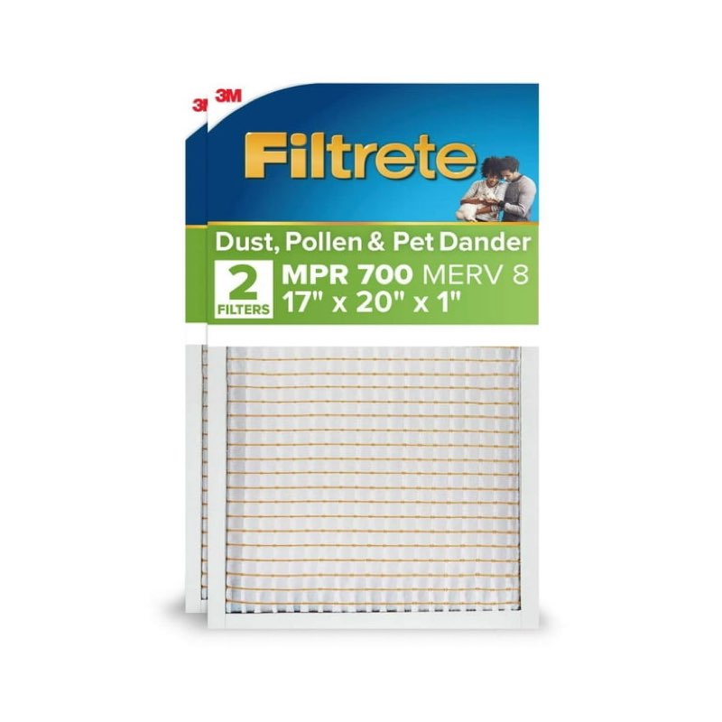 ((((Similar )))) Filtrete 17x20x1 HVAC Air Filter, MPR 700 ;Dust, Pollen, and Pet Dander Reduction, 2 Pack
