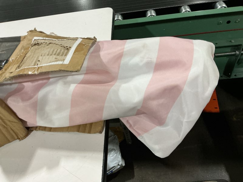 Condition photo showing Good Condition for ammsun beach cabana, 6.5'×6.5' beach canopy, easy set up and take down, cabana tent with sand pockets, instant sun shade with side wall, elegant pink