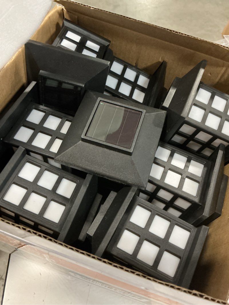 Condition photo showing Good Condition for GIGALUMI Solar Lights for Outside,8 Pack Flickering Flame LED Solar Outdoor Lights, Waterproof Solar Garden Lights Maintain 10 Hours of Lighting for Christmas, Garden, Landscape, Path, Yard, Patio Flickering Flame 8 PACK