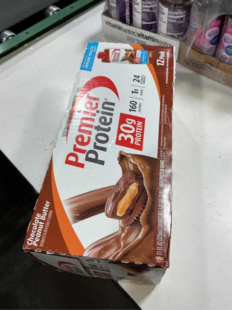 Condition photo showing New/Like New for (Best By:13/12/2027) Premier Protein Nutritional Shake - Chocolate Peanut Butter - 11 fl oz/12pk