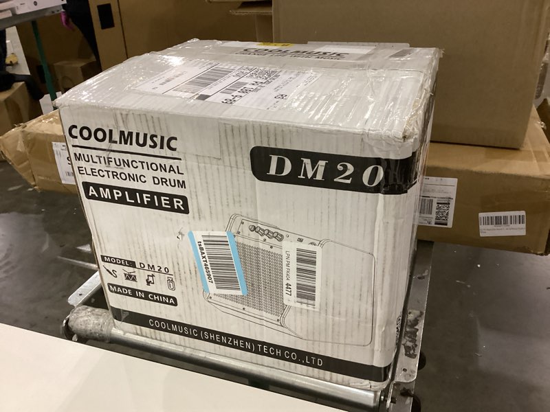 Coolmusic DM20 20W Bluetooth Personal Monitor Amplifier Electric Drum Amplifier Speaker,Keyboard Spe