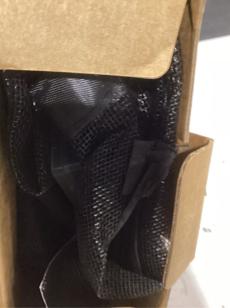 Condition photo showing Good Condition for metaonly fiberglass magnetic screen door mesh fits 32" x 80" door - curtain size 34" x 82", works for patio, sliding door, keeps bug mosquito out, fresh air flow, black 32" x 80" door (34" x 82" curtain) black-fiberglass