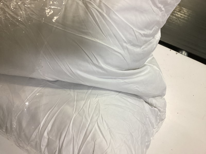 Condition photo showing Good Condition for miulee 26x26 euro pillow inserts,set of 2 down feather throw pillows for couch sofa bed, decorative fluffy throw pillow inserts cotton fabric,white 2 26x26 inch