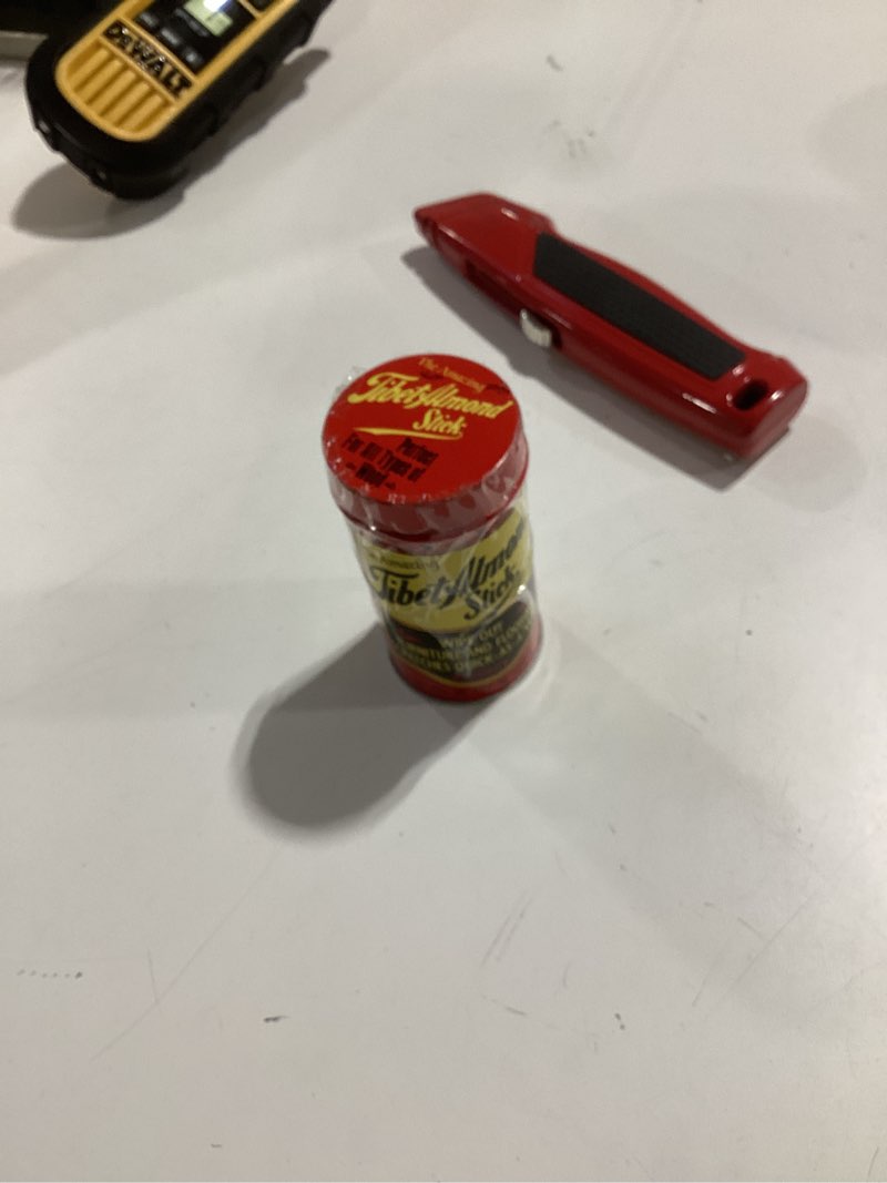 Condition photo showing New/Like New for scratch remover covers and removers for wooden surfaces in colorless