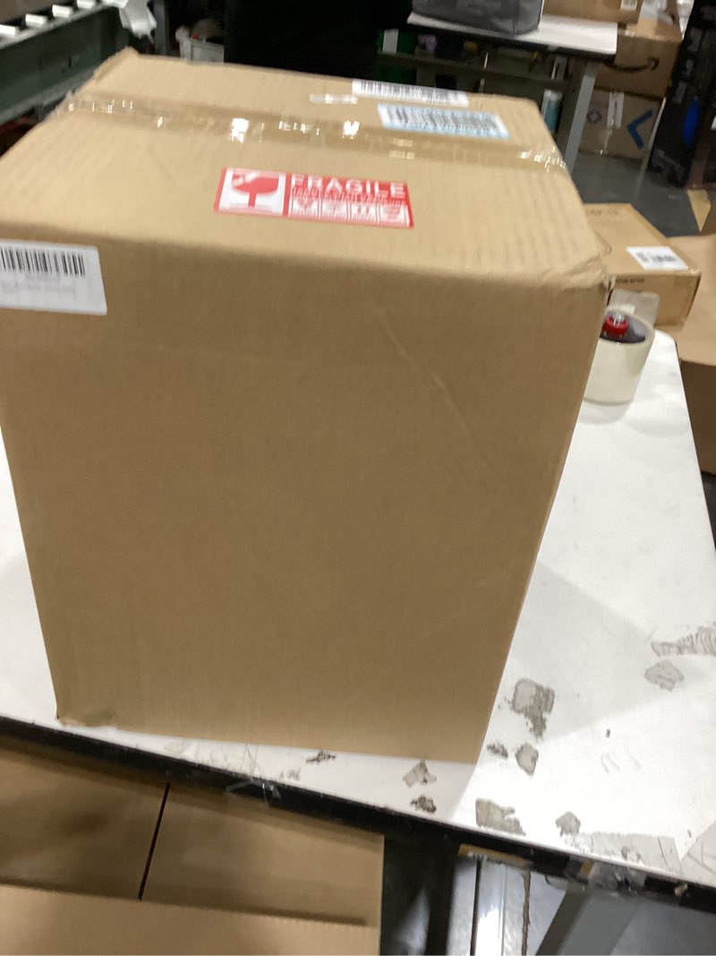 Condition photo showing New/Like New for Black Marble Trash Can for Bathroom, Minimalist Theme Chic Wastebasket,Luxurious Design Rubbish Bin, Elegant Black Marble Waste Basket for Bathroom, Bedroom, Living Room