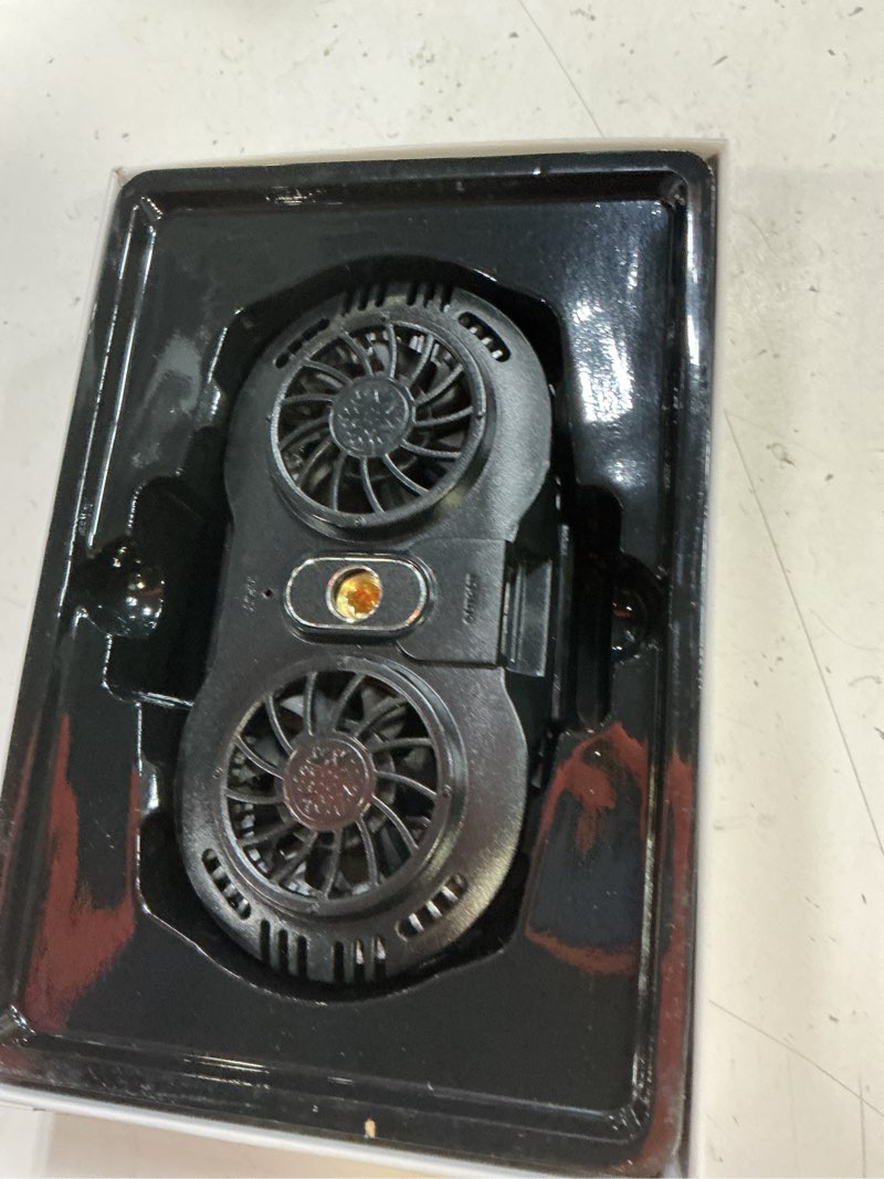 Condition photo showing New/Like New for neveika phone cooler, cellphone radiator with dual semi-conductor cooling chip, mobile phones with a width of 6 to 8 cm for tiktok live streaming, outdoor vlog, mobile gaming.